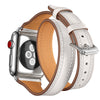 Leather Band for Apple Watch | White