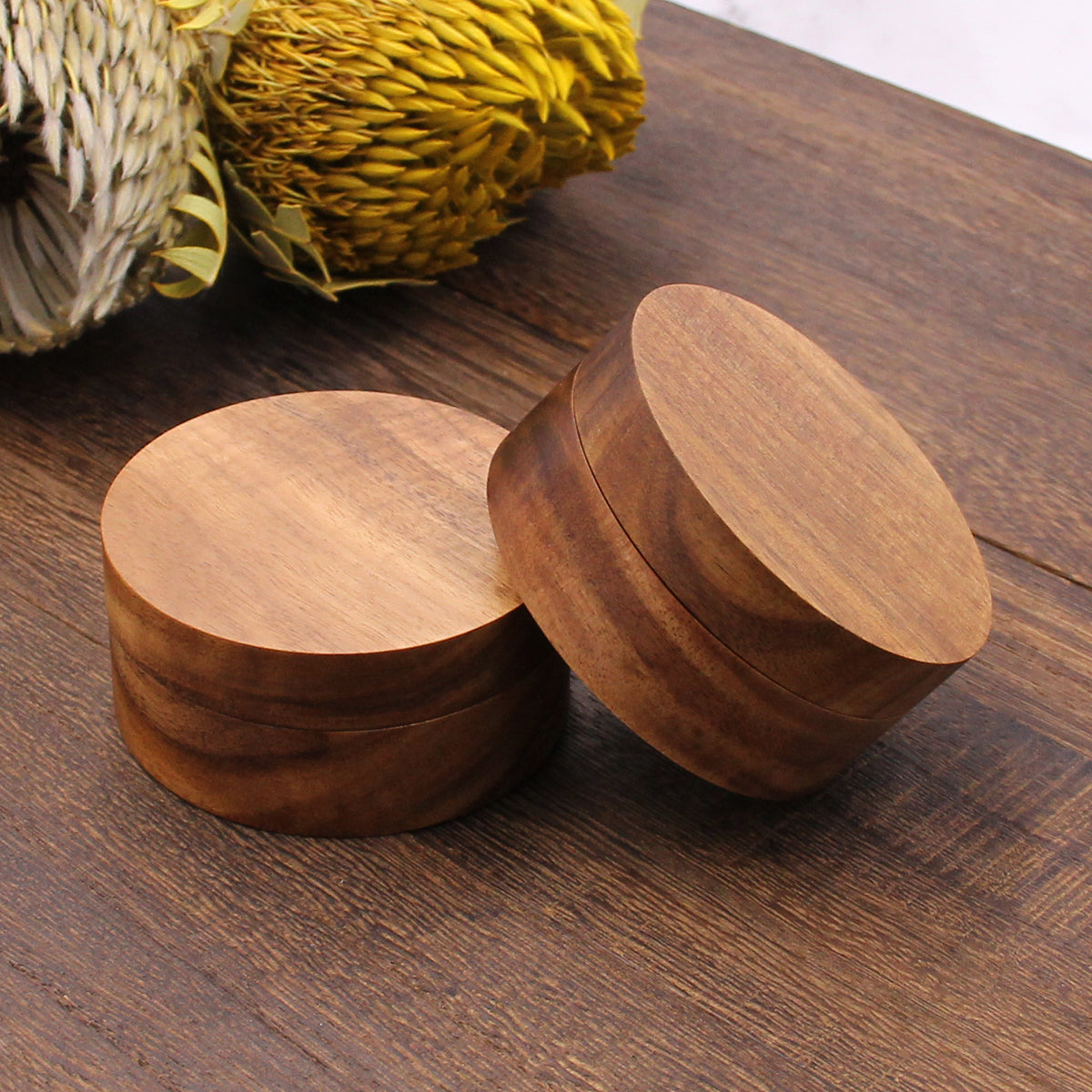 Wooden Jewelry Box, Round Traditional Jewelry deals Box, Handmade Wooden Round Box